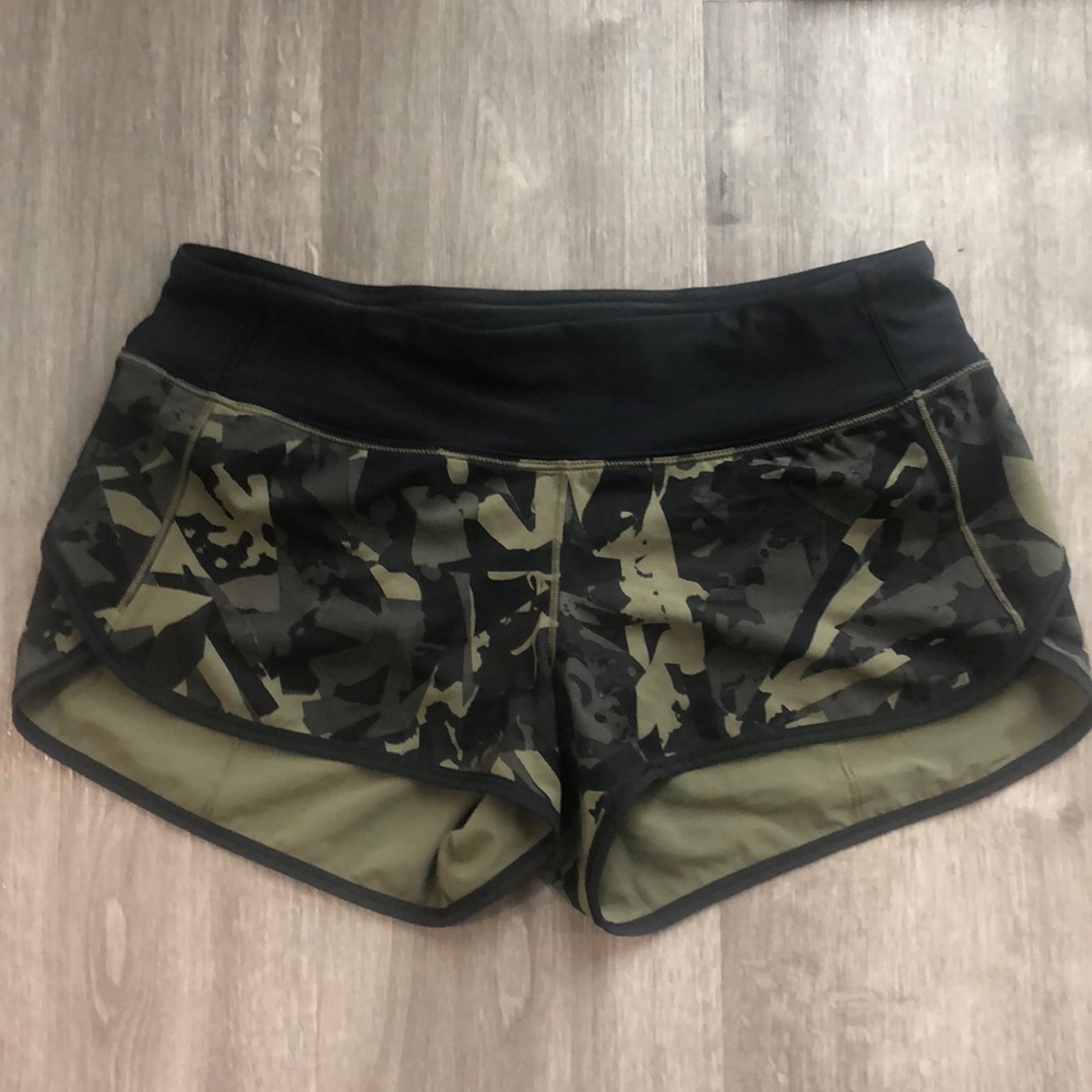 Lululemon speed short camo swim edition
